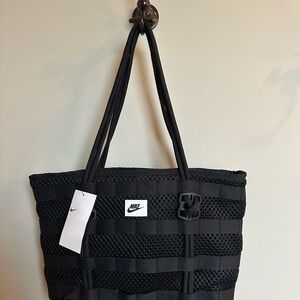 Nike Black Mesh Tote